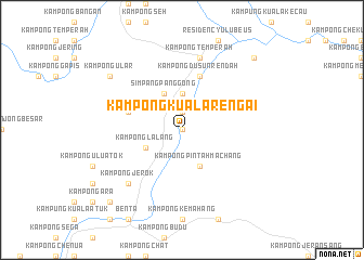 map of Kampong Kuala Rengai