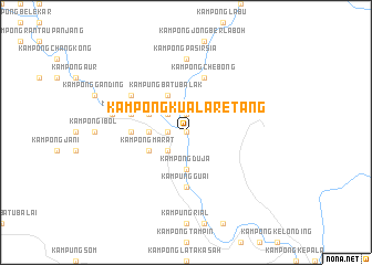 map of Kampong Kuala Retang