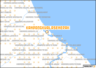 map of Kampong Kuala Semerak
