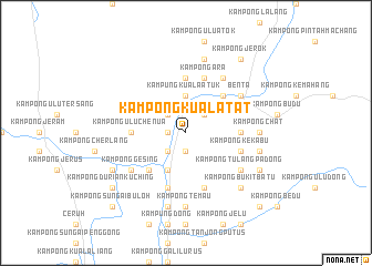 map of Kampong Kuala Tat