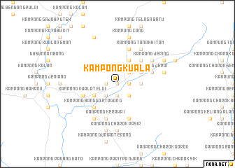 map of Kampong Kuala
