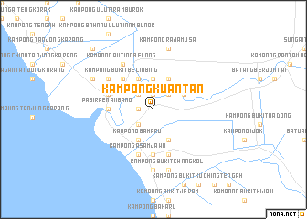 map of Kampong Kuantan