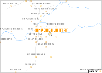 map of Kampong Kuantan