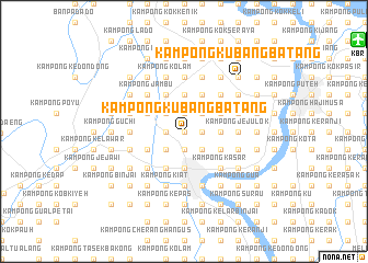 map of Kampong Kubang Batang