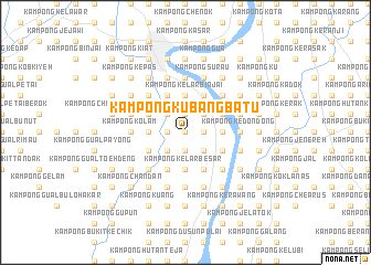 map of Kampong Kubang Batu