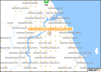 map of Kampong Kubang Durian