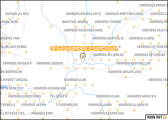 map of Kampong Kubang Hong