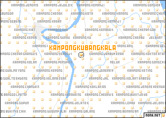 map of Kampong Kubang Kala