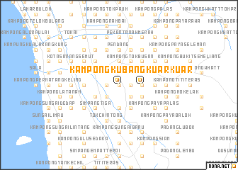 map of Kampong Kubang Kuar