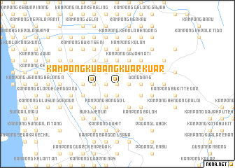 map of Kampong Kubang Kuar