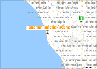 map of Kampong Kubang Musang