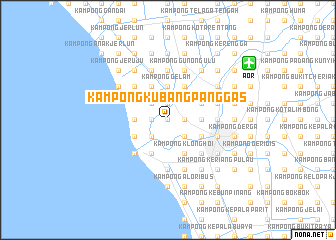 map of Kampong Kubang Panggas