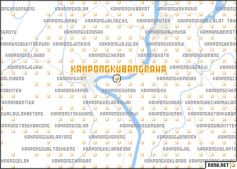 map of Kampong Kubang Rawa