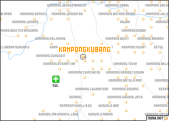 map of Kampong Kubang