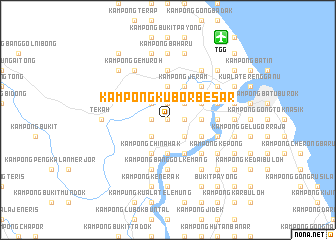 map of Kampong Kubor Besar