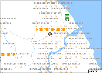 map of Kampong Kubor