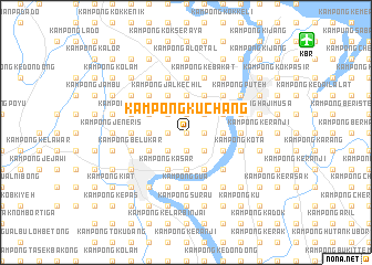 map of Kampong Kuchang