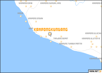 map of Kampong Kundang