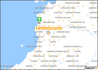 map of Kampong Kurai