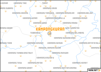 map of Kampong Kuran