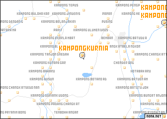 map of Kampong Kurnia