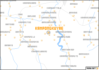 map of Kampong Kuyae