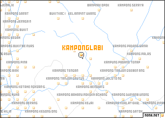 map of Kampong Labi