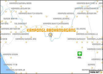 map of Kampong Labohan Dagang