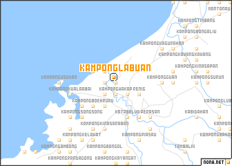 map of Kampong Labuan