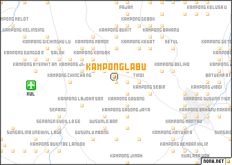 map of Kampong Labu