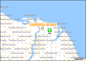 map of Kampong Lachor