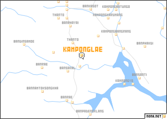 map of Kampong Lae