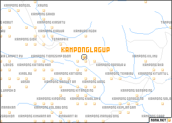 map of Kampong Lagup