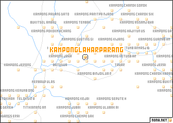 map of Kampong Lahar Parang