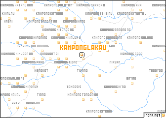 map of Kampong Lakau