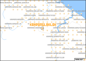 map of Kampong Lak Lok