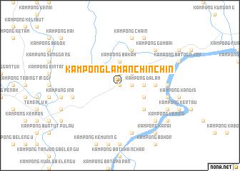 map of Kampong Laman Chinchin