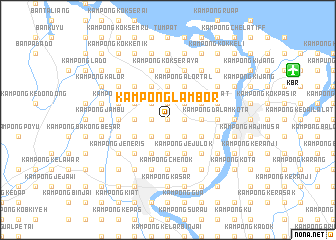 map of Kampong Lambor