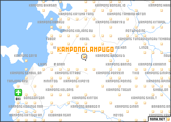 map of Kampong Lampugo