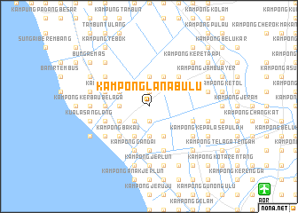 map of Kampong Lana Bulu