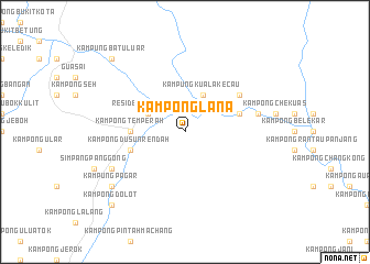 map of Kampong Lana