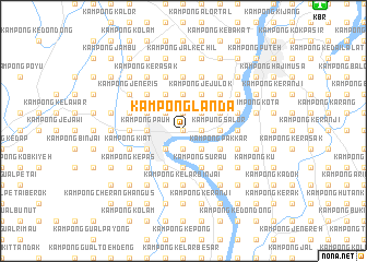 map of Kampong Landa