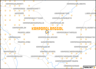 map of Kampong Langgol