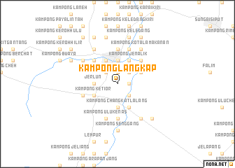 map of Kampong Langkap