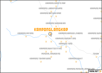 map of Kampong Langkap