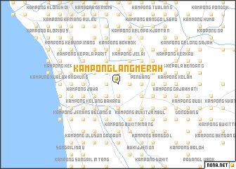 map of Kampong Lang Merah