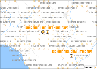 map of Kampong Lanjut Manis