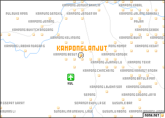 map of Kampong Lanjut