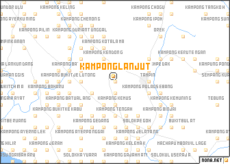 map of Kampong Lanjut