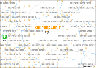 map of Kampong Larit